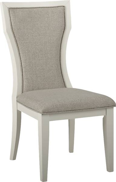 rectangle back side chair