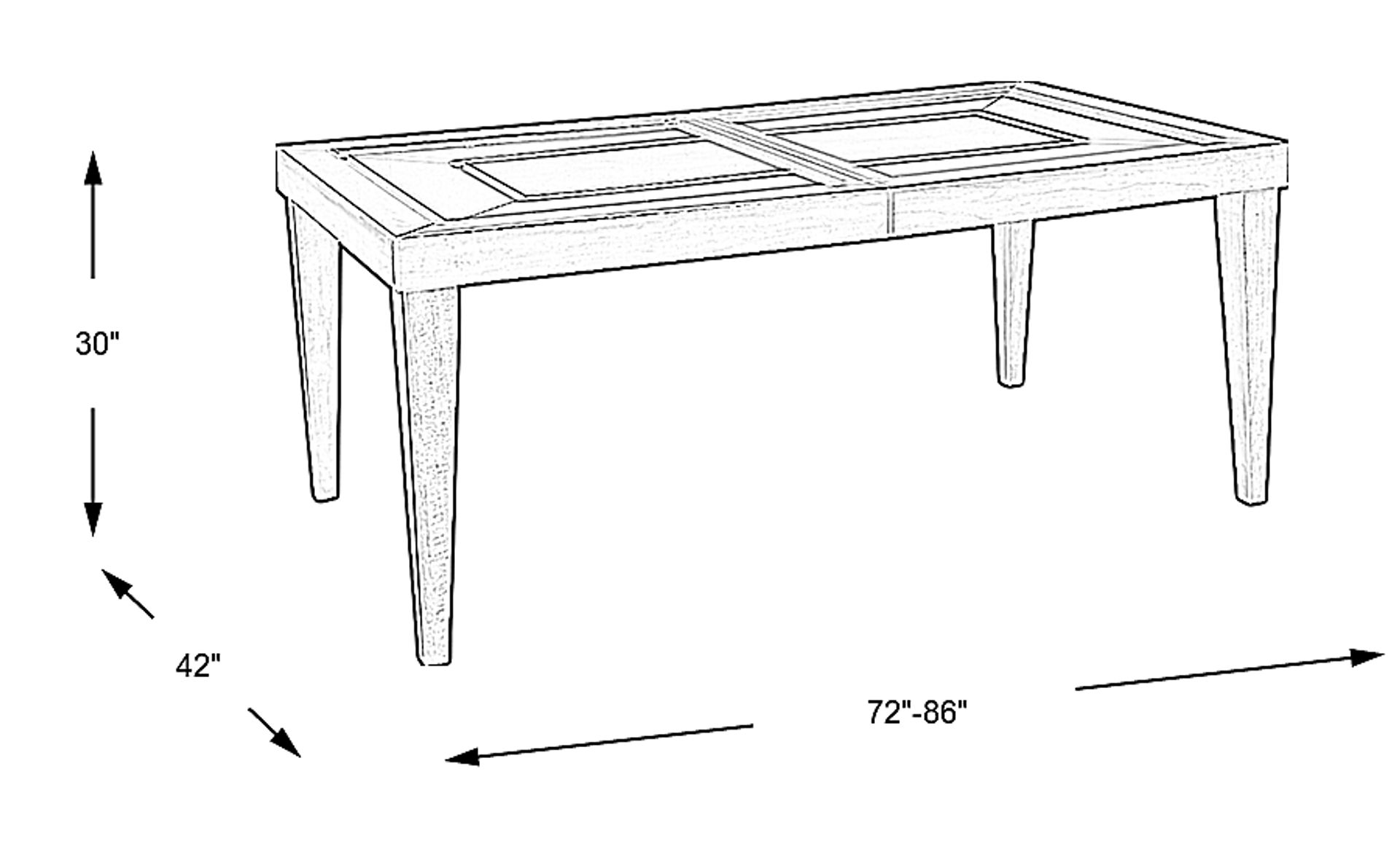 Dimension Image. Please refer to the Dimension Tab on this page for dimension details.