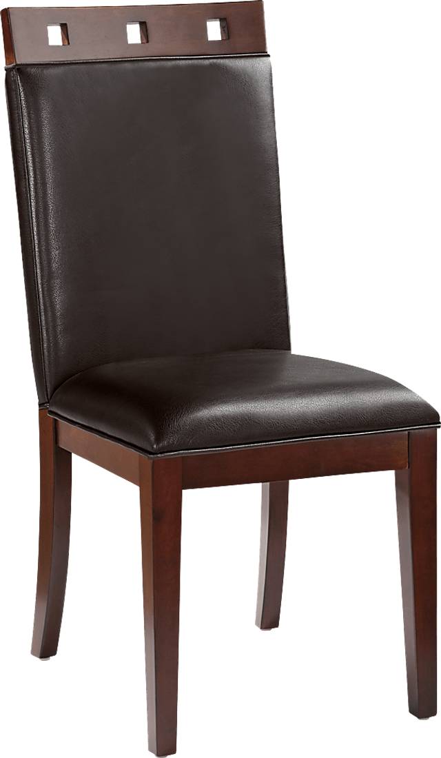 Savona Chocolate Wood Top Side Chair - Thumbnail - Image 1