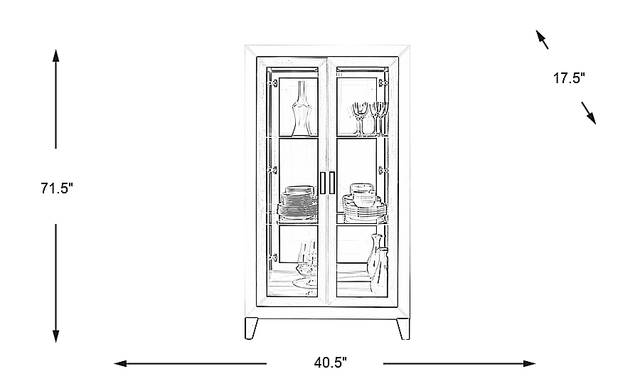 Dimension Image. Please refer to the Dimension Tab on this page for dimension details.