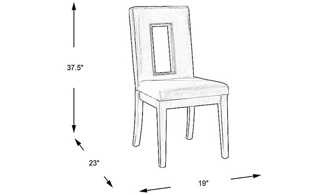 Dimension Image. Please refer to the Dimension Tab on this page for dimension details.