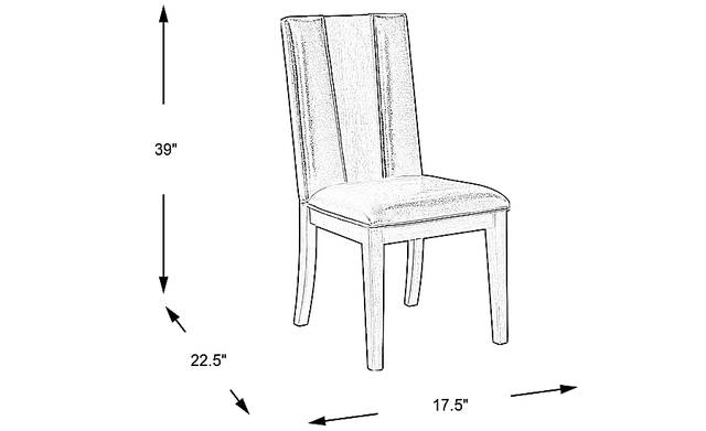 Dimension Image. Please refer to the Dimension Tab on this page for dimension details.