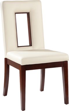 Sofia Vergara Savona White Upholstered Side Chair