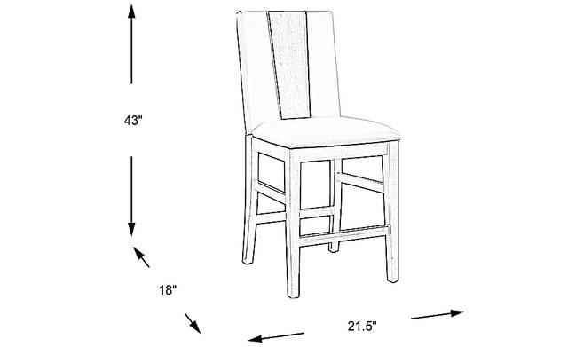 Dimension Image. Please refer to the Dimension Tab on this page for dimension details.