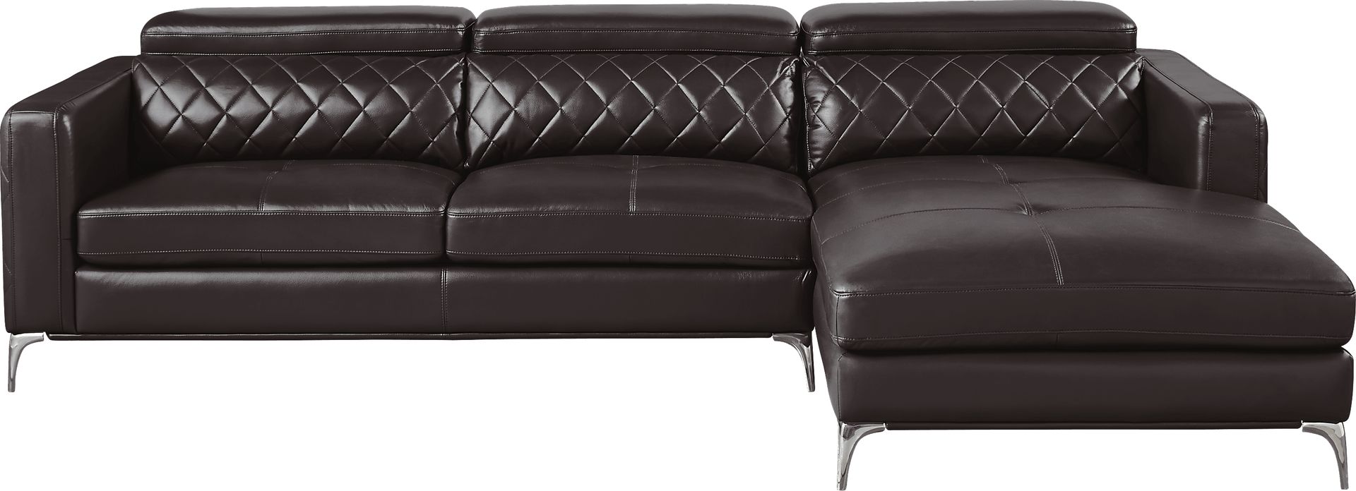Sorrento Black Cherry 2 Pc Sectional - Image 3