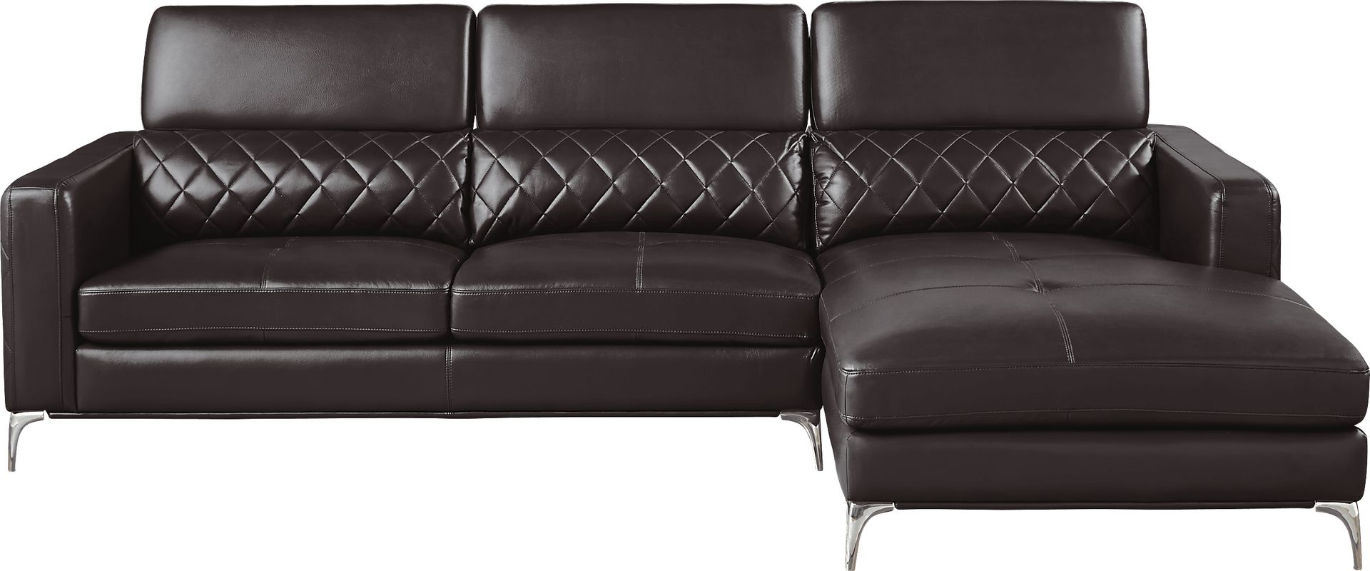 Sorrento Black Cherry 2 Pc Sectional - Image 1