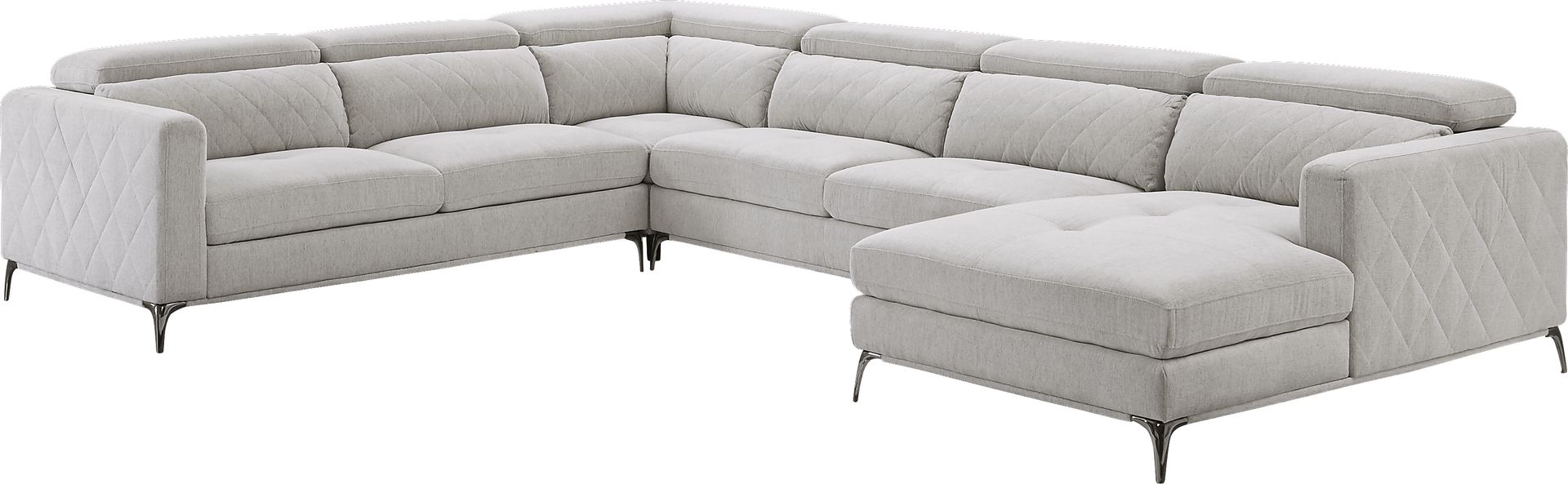 Sorrento Dove 4 Pc Sectional - Image 1