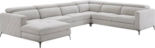 Sorrento Dove 4 Pc Sectional - Thumbnail - Image 1