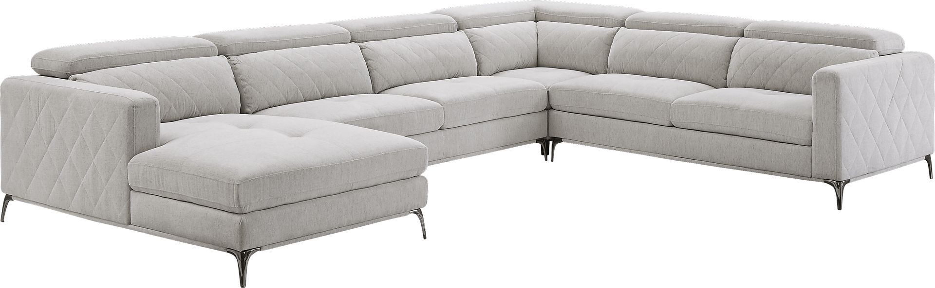 Sorrento Dove 4 Pc Sectional - Image 1