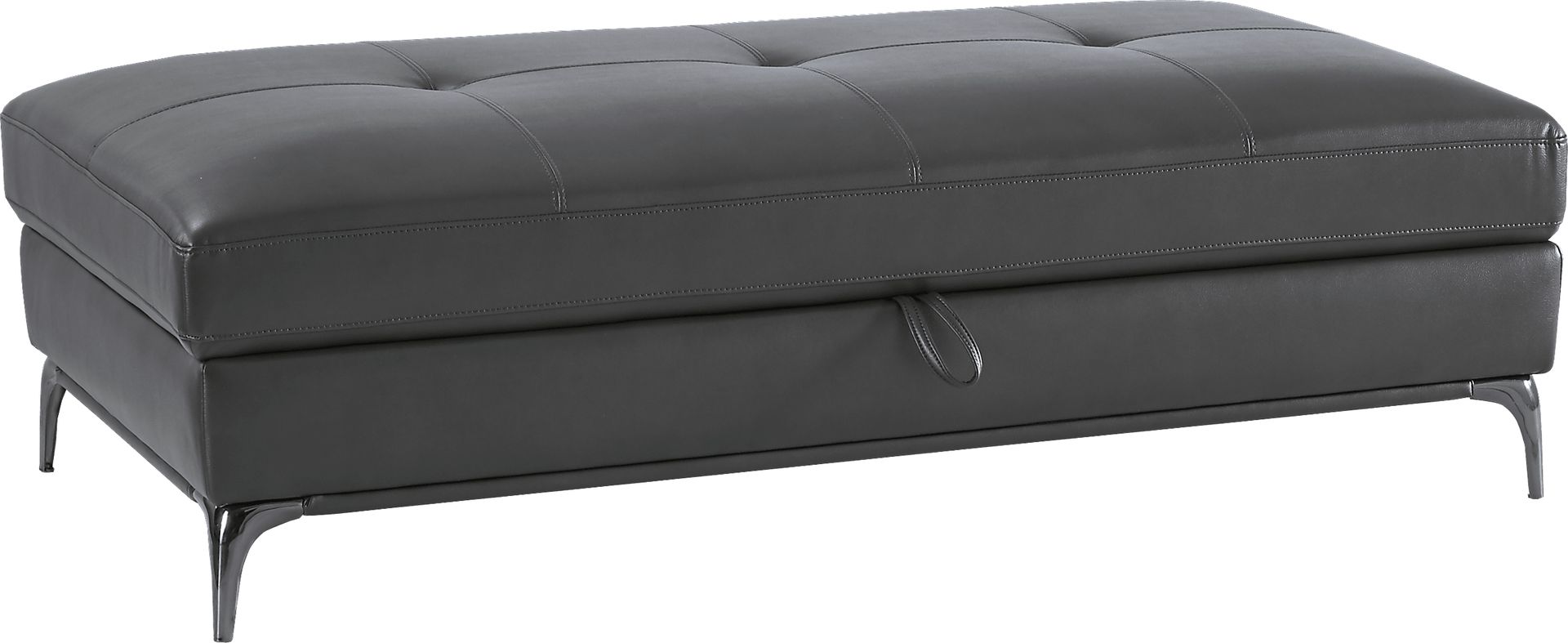 Sorrento Granite Storage Ottoman - Image 1