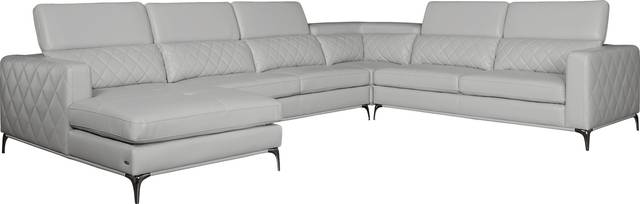 Sorrento Platinum 4 Pc Sectional - Thumbnail - Image 1