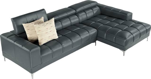 Sybella Blue 2 Pc Sectional - Thumbnail - Image 3