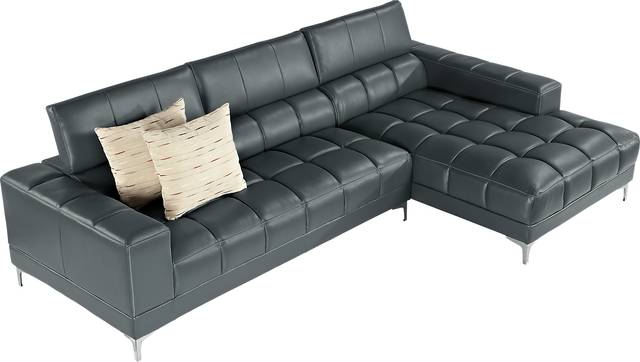 Sybella Blue 2 Pc Sectional - Thumbnail - Image 1