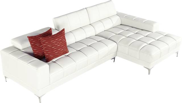 Sybella Off-White 2 Pc Sectional - Thumbnail - Image 3