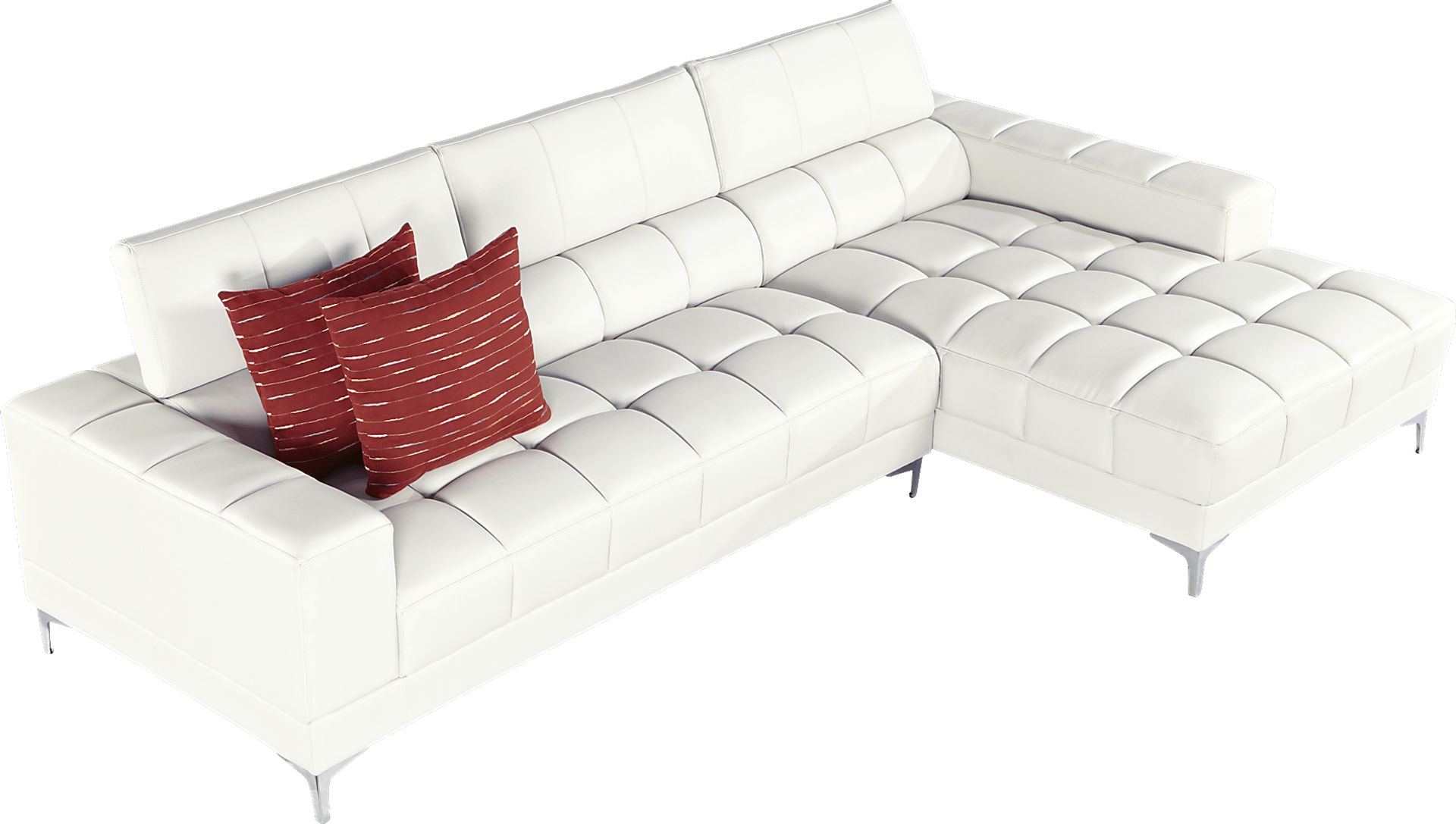 Sybella Off-White 2 Pc Sectional - Image 1