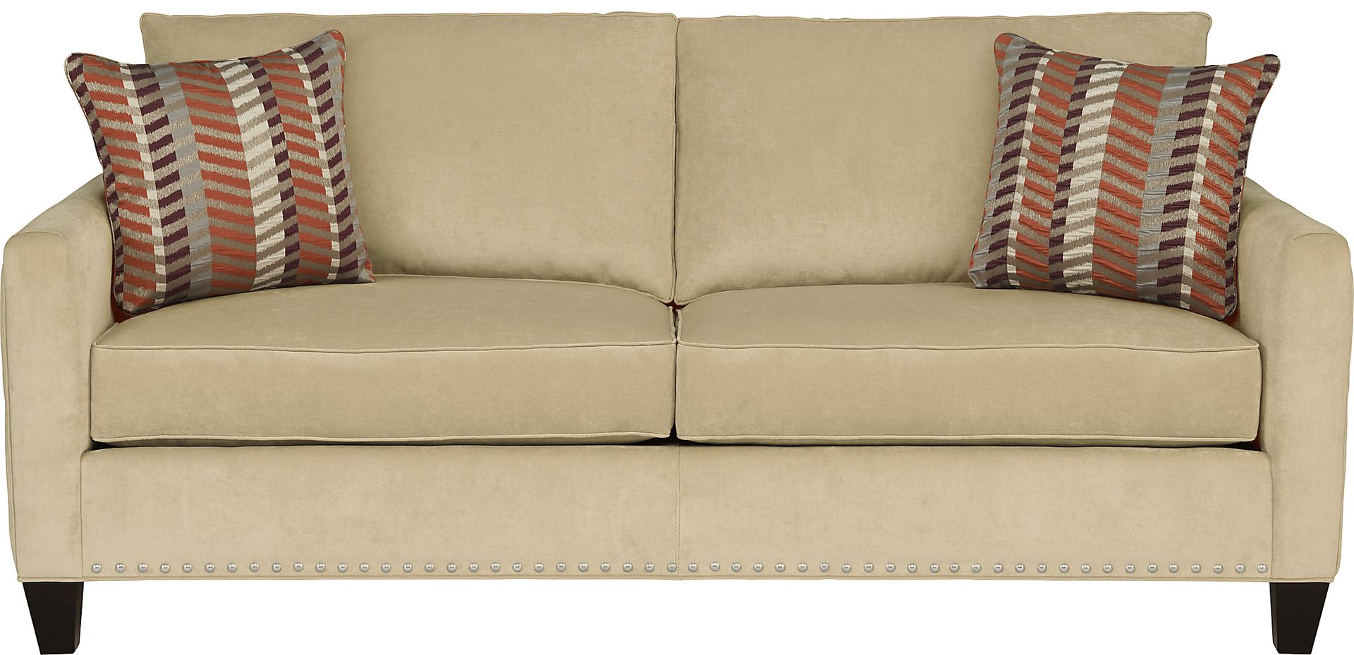 Uptown Tan Sofa - Image 1