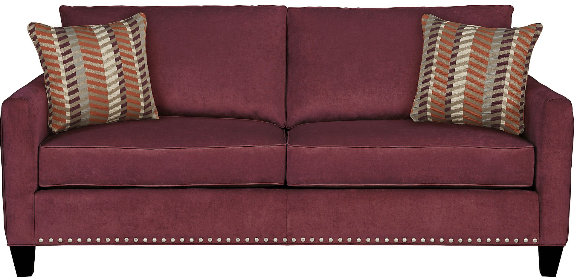 Uptown Wine Sofa - Image 1