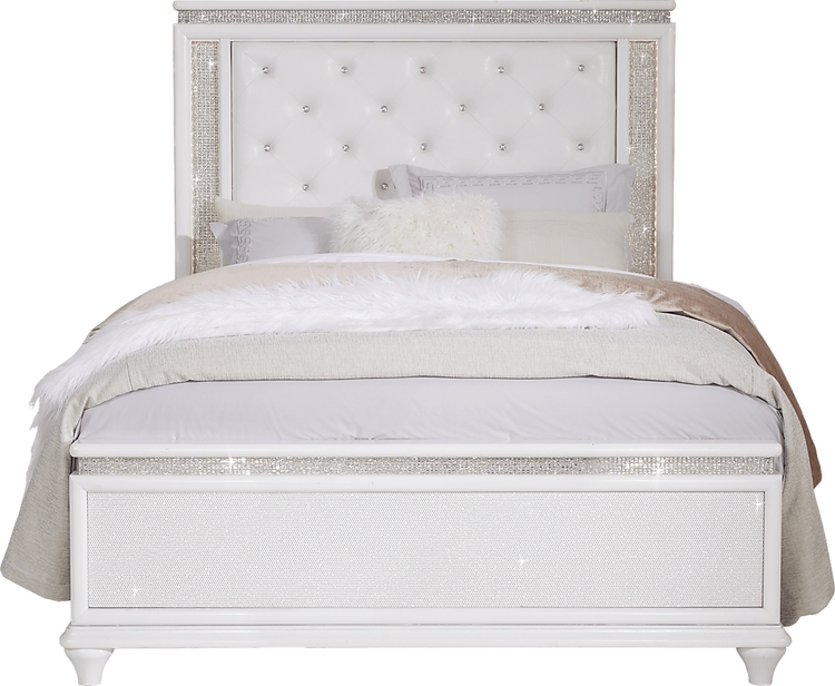 3 pc queen panel bed