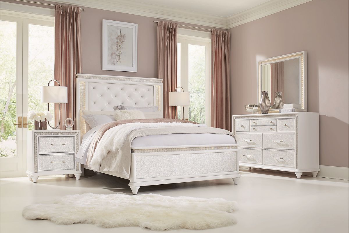 Bed frame queen store rooms to go