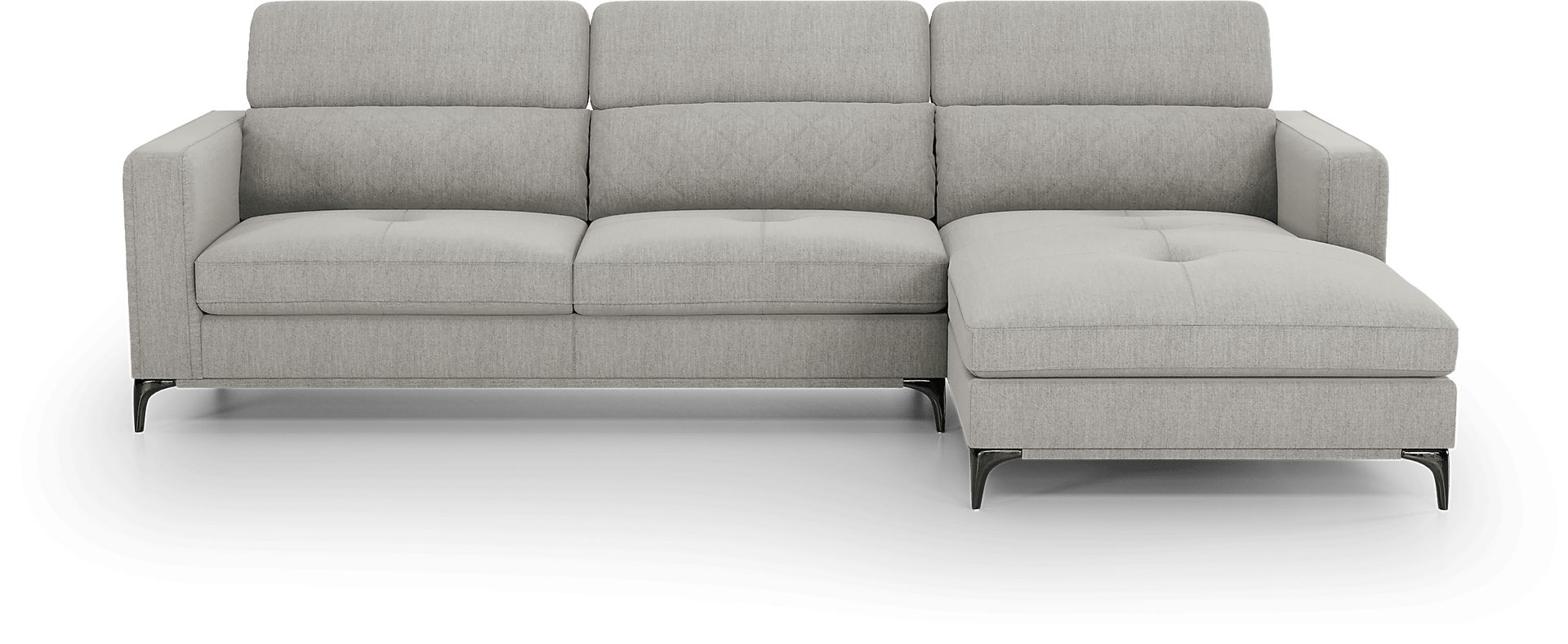 Via Sorrento Dove 2 Pc Sectional - Image 6