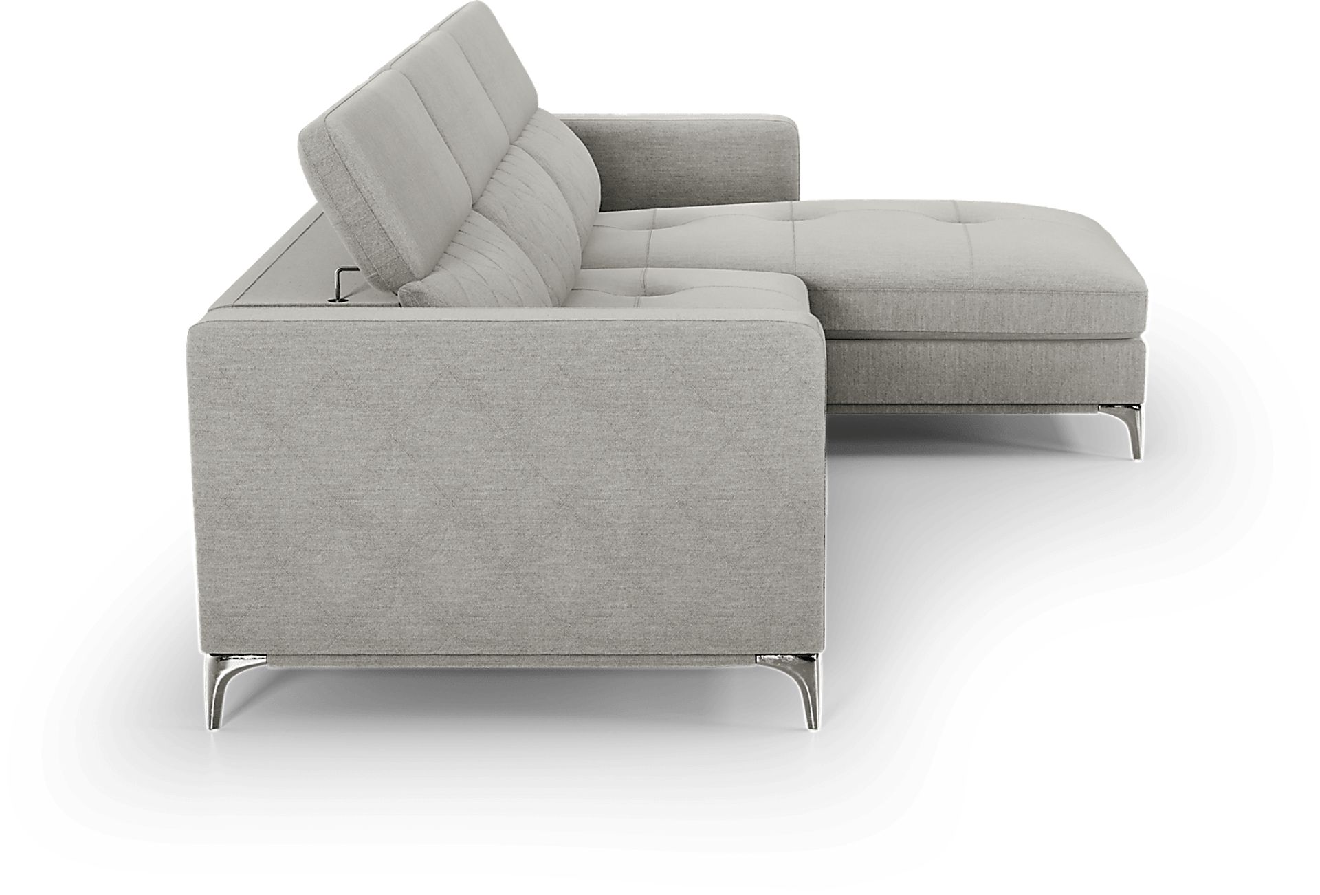 Via Sorrento Dove 2 Pc Sectional - Image 7