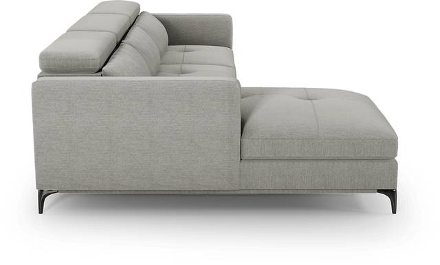 Via Sorrento Dove 3 Pc Sectional Living Room - Thumbnail - Image 5
