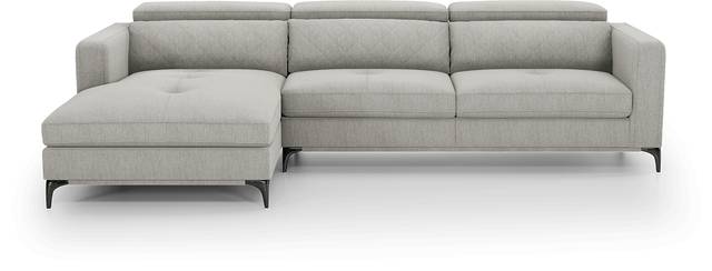 Via Sorrento Dove 3 Pc Sectional Living Room - Thumbnail - Image 2