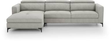 2 pc left arm chaise sectional
