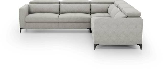Via Sorrento Dove 3 Pc Sectional - Thumbnail - Image 3
