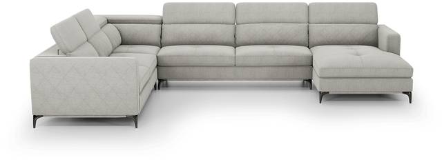Via Sorrento Dove 4 Pc Sectional - Thumbnail - Image 4
