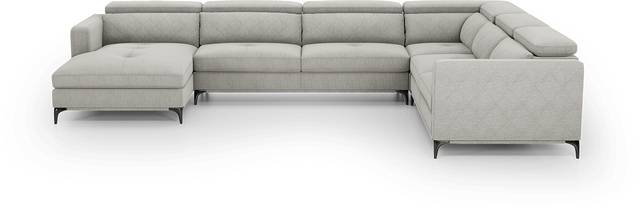 Via Sorrento Dove 4 Pc Sectional - Thumbnail - Image 3