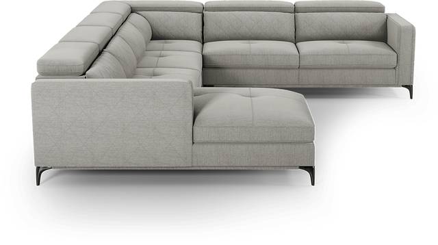 Via Sorrento Dove 4 Pc Sectional - Thumbnail - Image 4