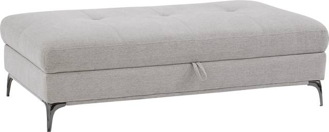 Via Sorrento Dove Storage Ottoman - Thumbnail - Image 1