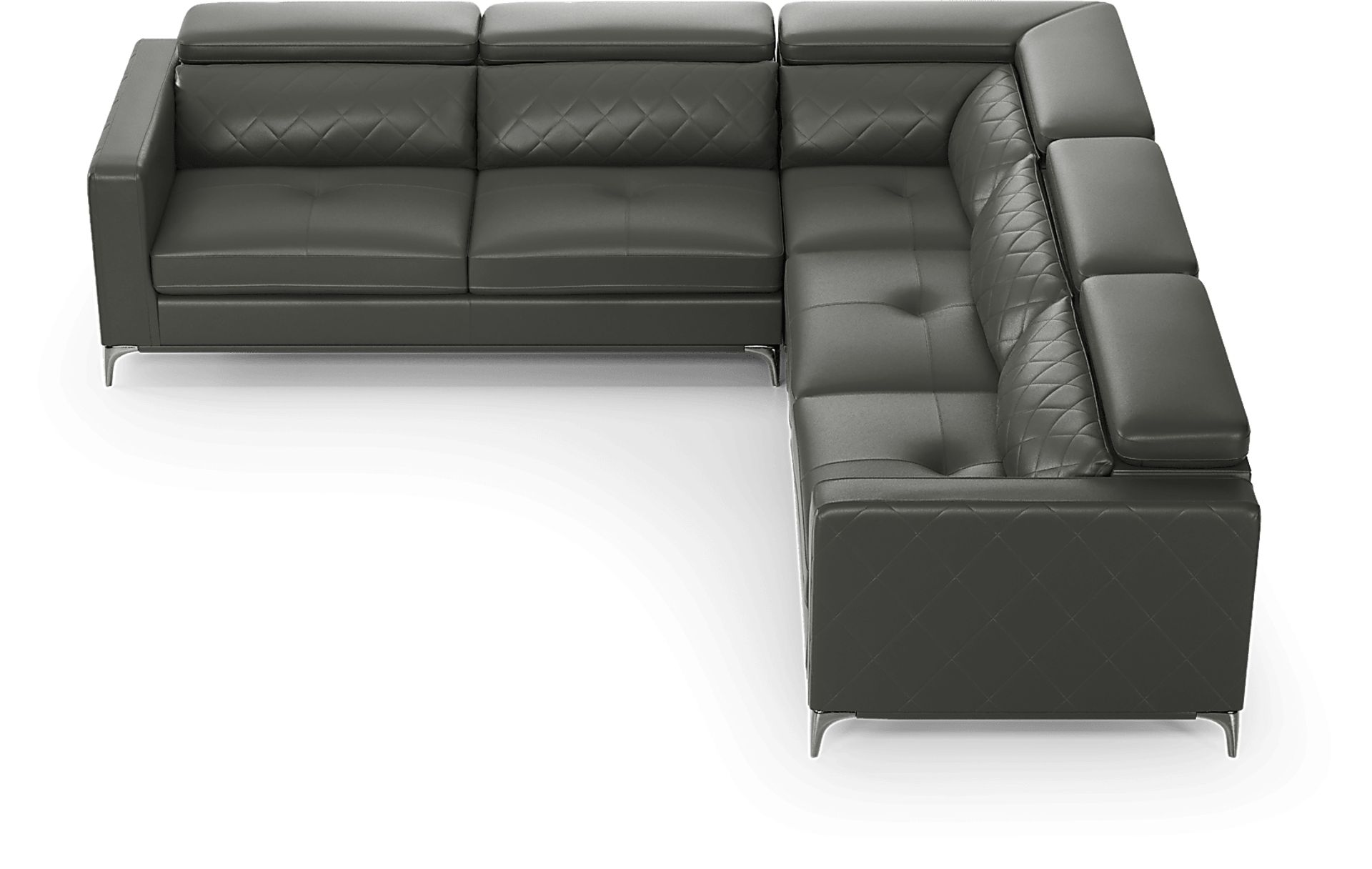 Via Sorrento Granite 3 Pc Sectional - Image 8