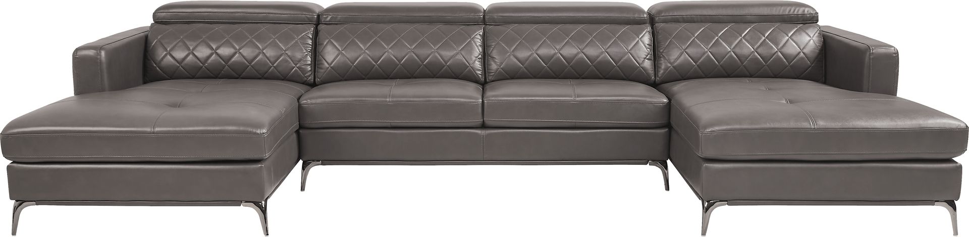 Via Sorrento Granite 3 Pc Sectional - Image 1