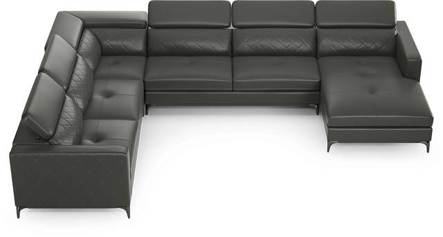Via Sorrento Granite 5 Pc Sectional Living Room - Thumbnail - Image 9
