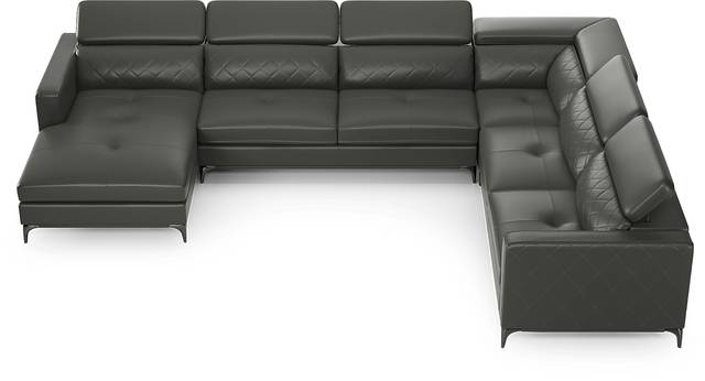 Via Sorrento Granite 5 Pc Sectional Living Room - Thumbnail - Image 9