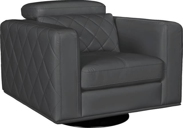 Via Sorrento Granite Swivel Chair - Thumbnail - Image 2