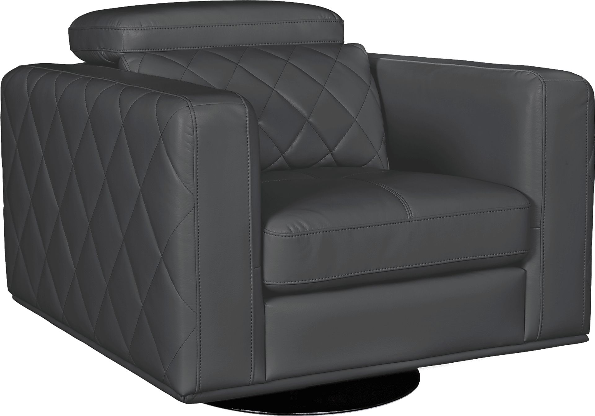 Via Sorrento Granite Swivel Chair - Image 2