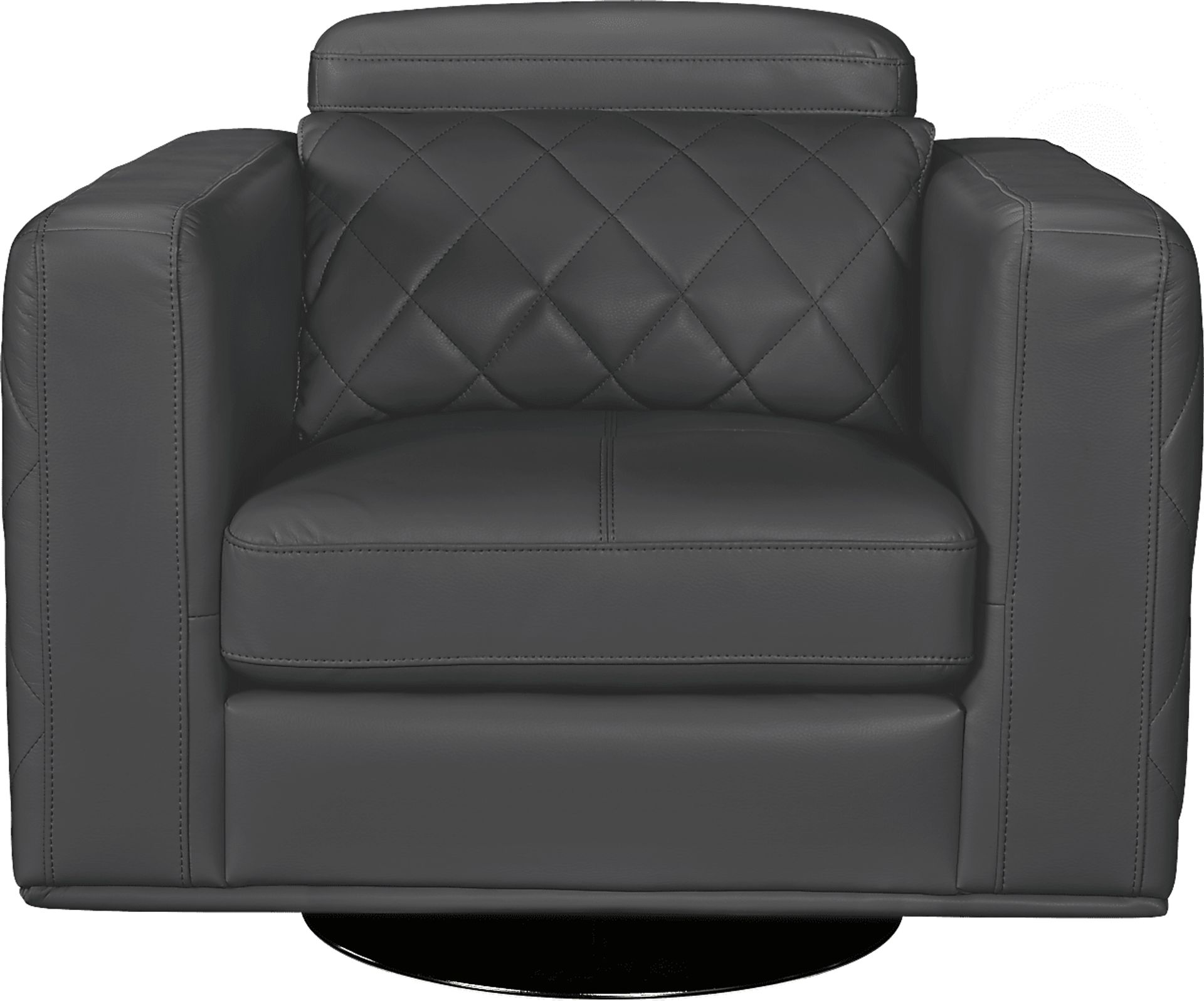 Via Sorrento Granite Swivel Chair - Image 1