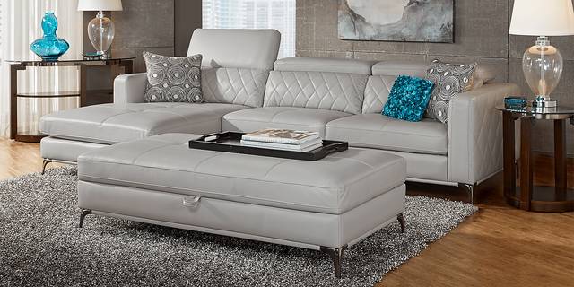 Via Sorrento Platinum 2 Pc Sectional - Thumbnail - Image 2