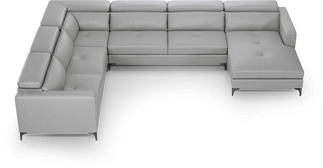 Via Sorrento Platinum 4 Pc Sectional - Thumbnail - Image 4