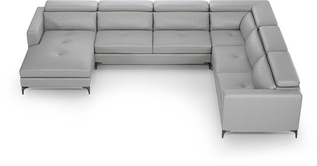 Via Sorrento Platinum 4 Pc Sectional - Thumbnail - Image 4