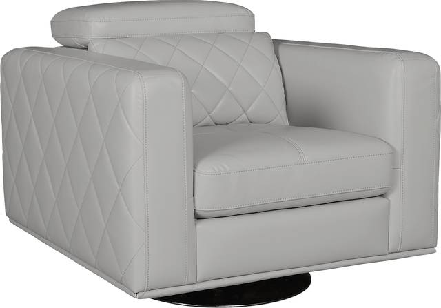 Via Sorrento Platinum Swivel Chair - Thumbnail - Image 2
