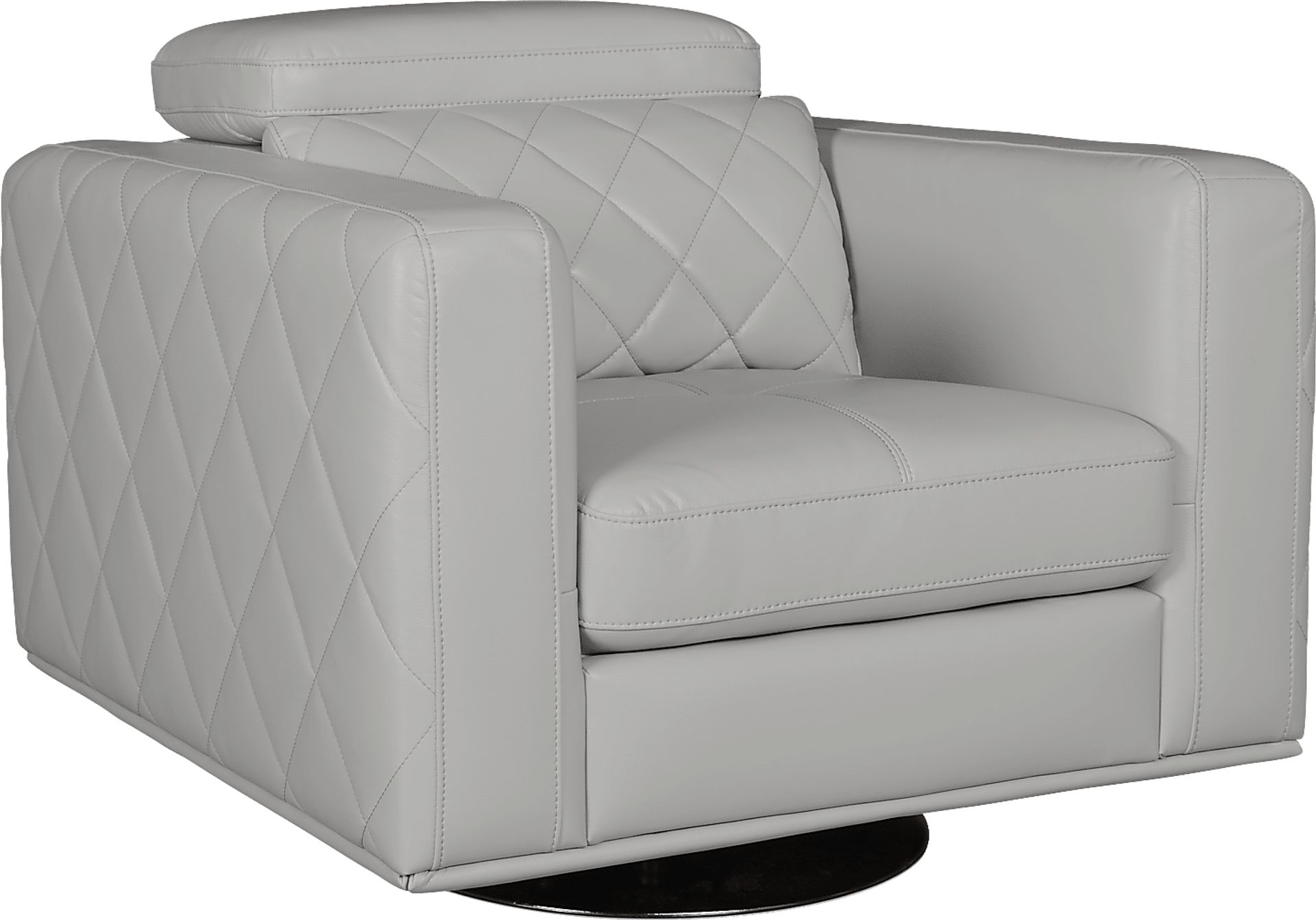 Via Sorrento Platinum Swivel Chair - Image 2