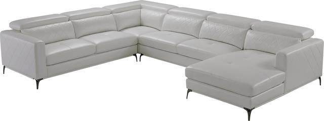 Via Sorrento White 4 Pc Sectional - Thumbnail - Image 3