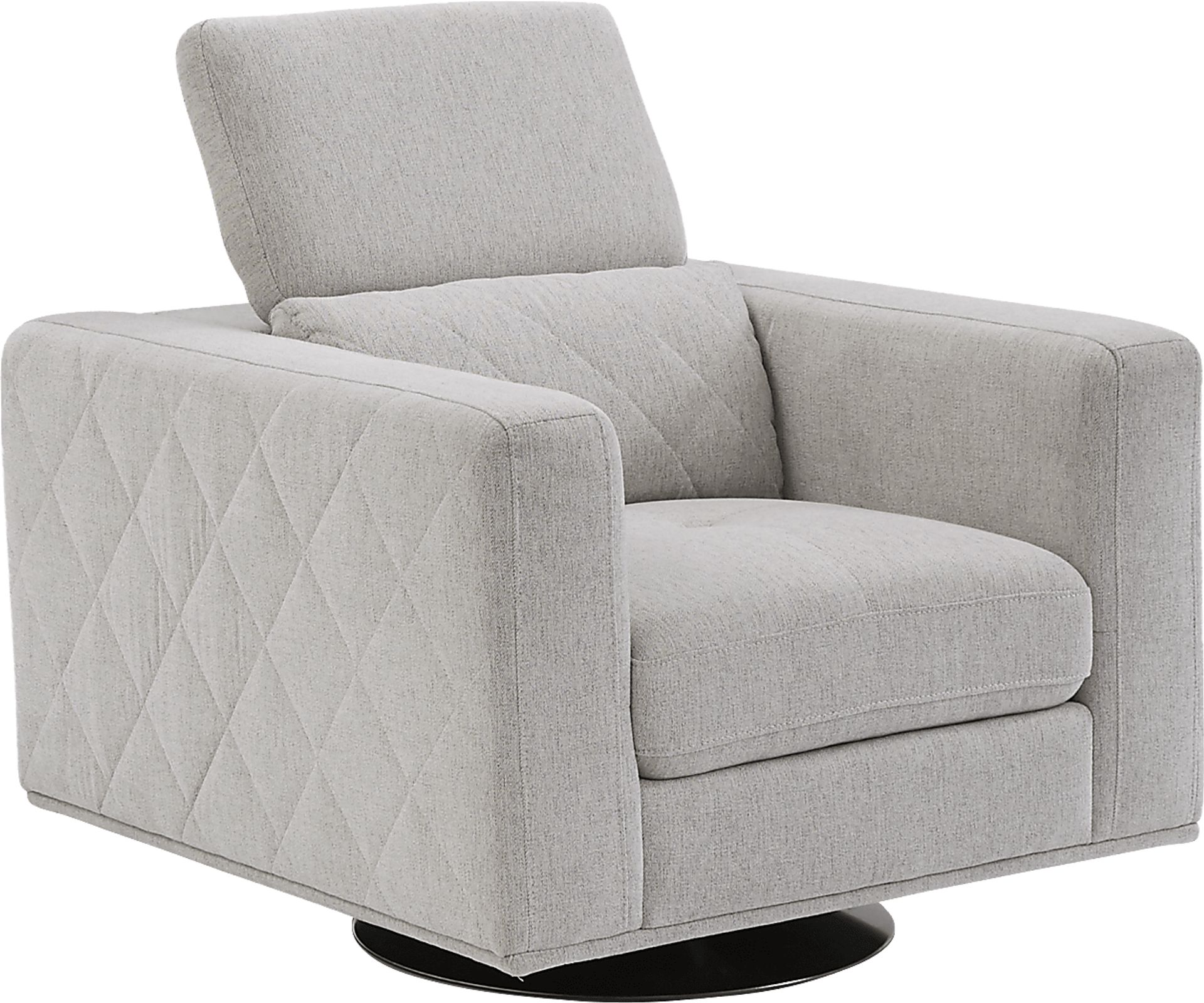 Sorrento Dove Swivel Chair - Image 2
