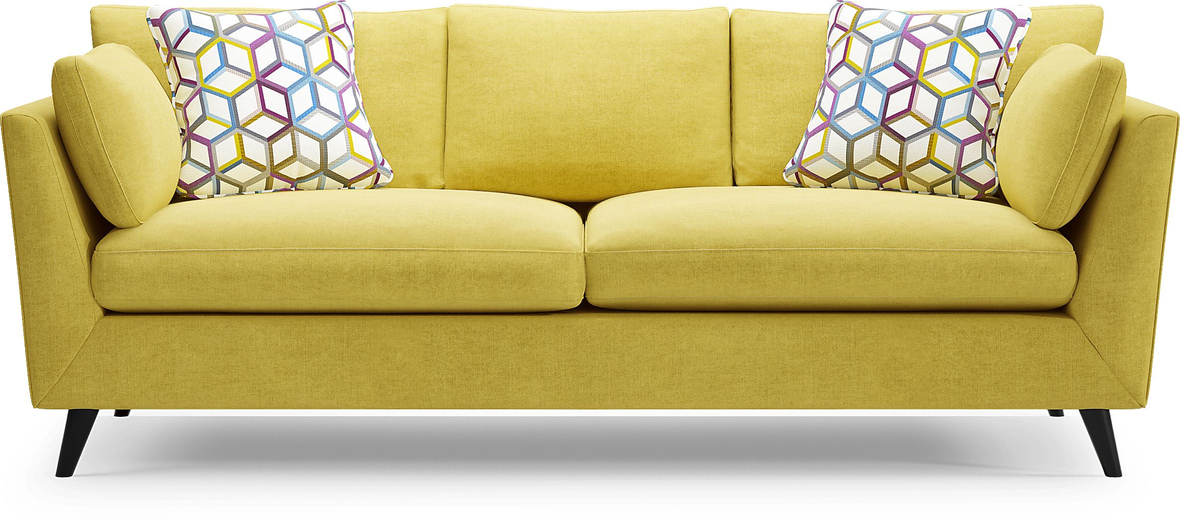 West Loft Citron Sofa Rooms To Go