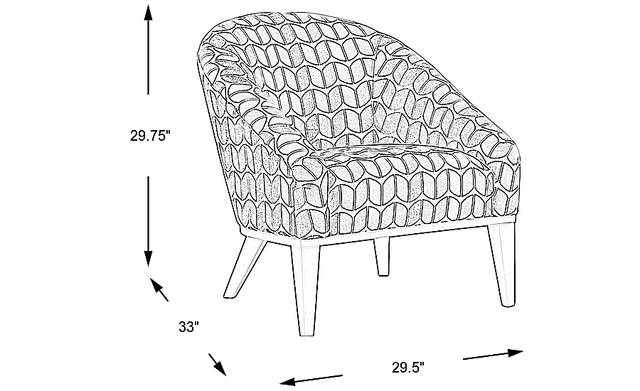 Dimension Image. Please refer to the Dimension Tab on this page for dimension details.