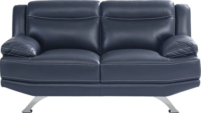Zaria Blue Loveseat - Thumbnail - Image 1